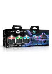 glowing soy drip candle set
