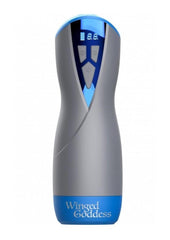 Masturs Eloa Winged Goddess Rechargeable Multi Function Masturbator - Gray