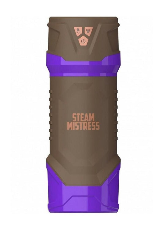 Masturs Misty Steam Mistress Rechargeable Multi Function Masturbator - Brown
