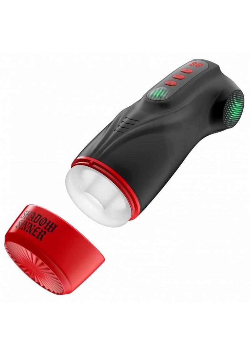 rechargeable male masturbator with suction and vibration features