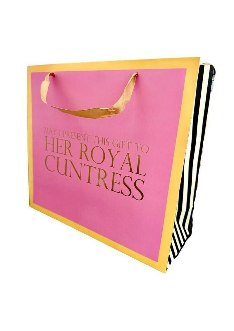 novelty gag gift packaging close up