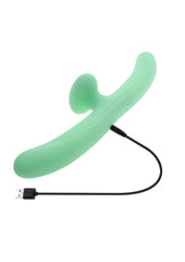 flexible silicone vibrator closeup