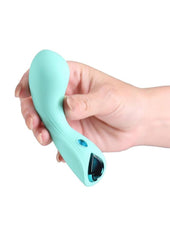 rabbit vibrator angled for G-spot targeting