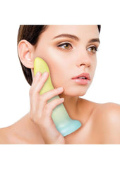 curved g spot stimulator with suction base