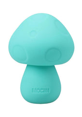 Mochi Mushroom Vibe 10 Function Silicone Rechargeable Vibrator - Teal