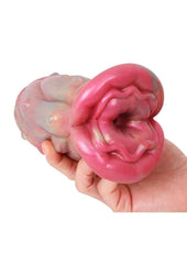 Succubus fantasy stroker with realistic texture and dual openings handcrafted silicone body safe construction male pleasure toy essential