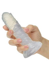 clear monster style dildo waterproof body safe bedroom toy