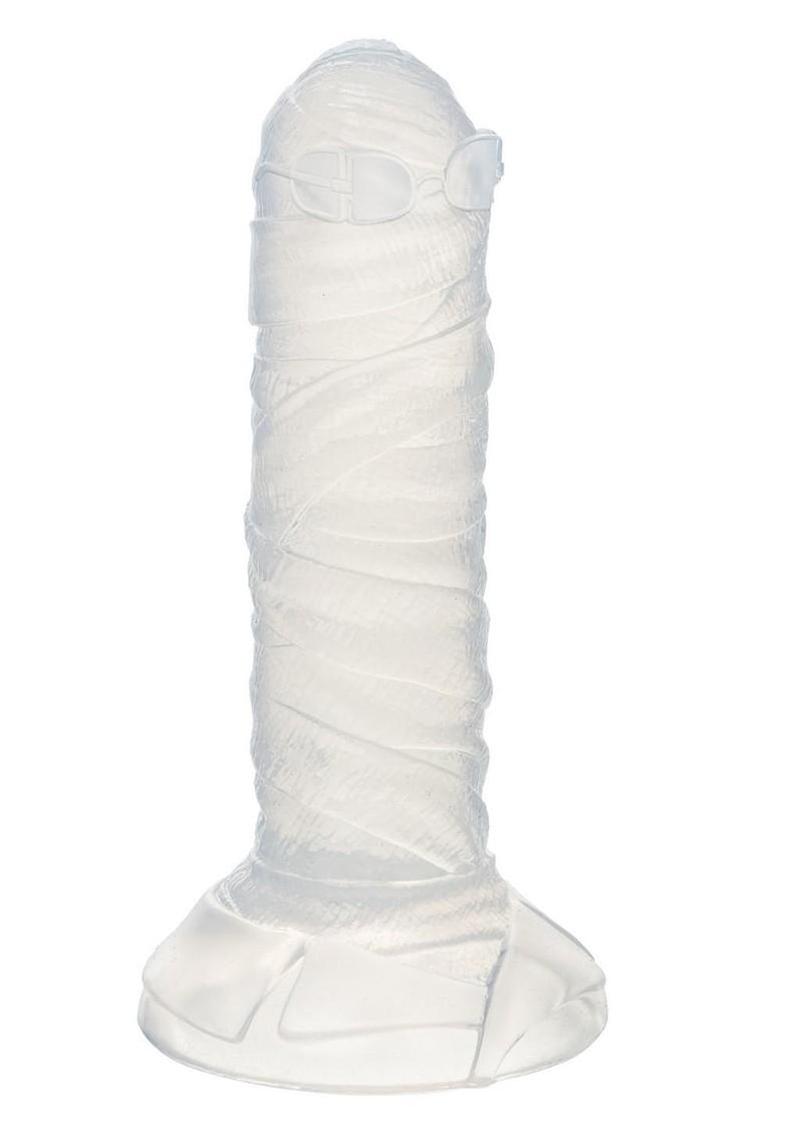 Monster Dong The Invisible Man Silicone Dildo - Clear - 6in