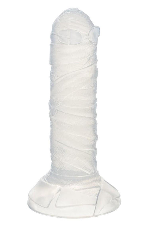 Monster Dong The Invisible Man Silicone Dildo - Clear - 6in