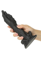 realistic textured silicone dildo waterproof suction base bedroom toy