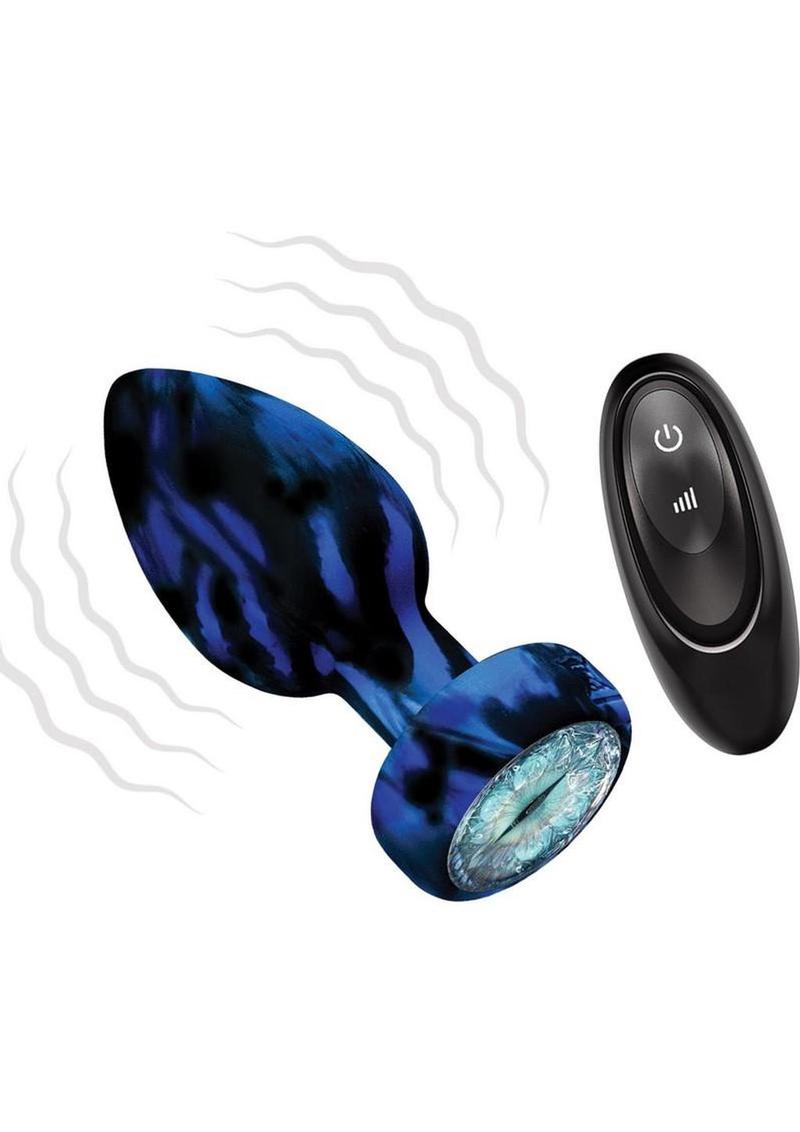 illuminated glowing anal plug detail