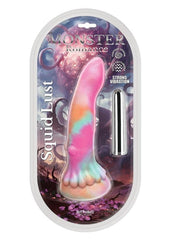 Monster Romance Squid Lust Rechargeable Silicone Dong - Multicolor