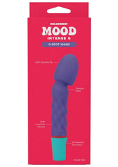 Mood Intense G Rechargeable Silicone G-Spot Wand - Purple/Teal