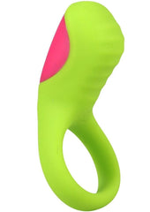 cock ring stretched to show elasticity