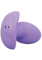 Small vibrating butt plug close up detail