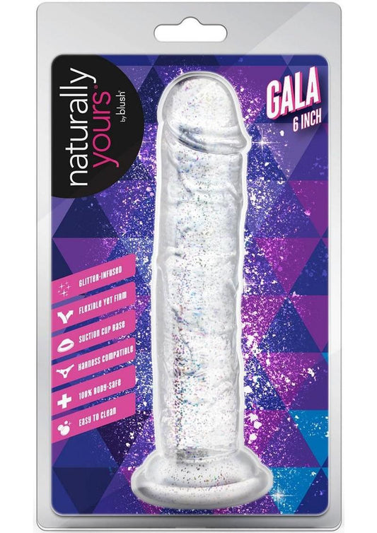 Naturally Yours Gala Dildo 6in - Sparkling Primal Pleasure Naturally Yours Gala Dildo 6in - Sparkling Primal Pleasure