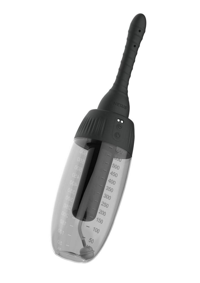 automatic rotating anal douche rechargeable design