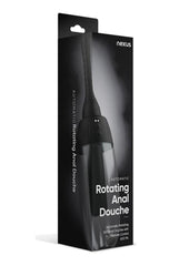 Nexus Automatic Rotating Rechargeable Anal Douche - Black
