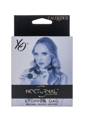 Nocturnal Collection Stopper Gag - Black