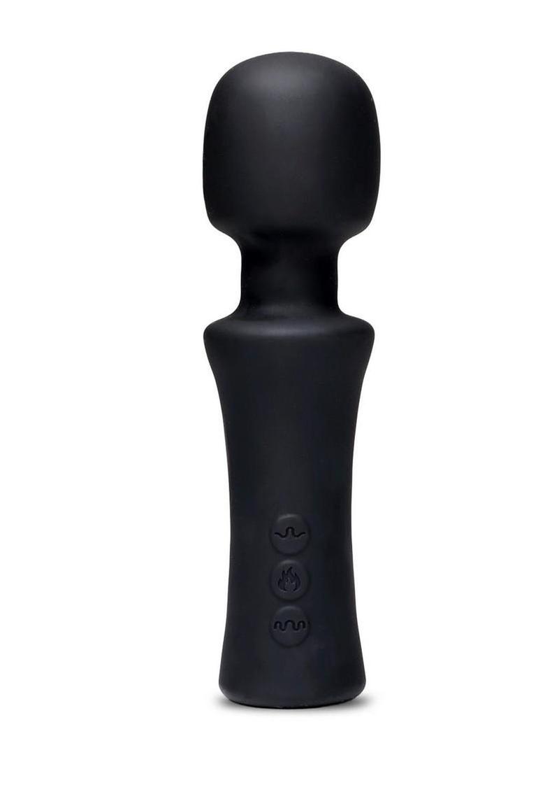 rechargeable silicone wand with warming feature
