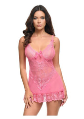 plus size lace babydoll lingerie with matching g string