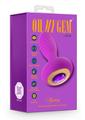 Oh My Gem Charm Rechargeable Silicone Anal Plug - Amethyst