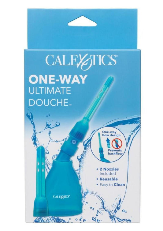 One Way Ultimate Douche - Blue Extreme sex toys for hardcore bondage and fetish play