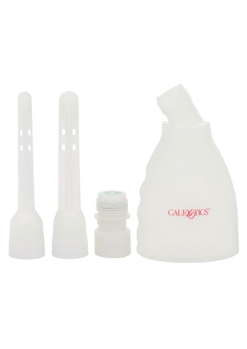 Anal douche cleaner for extreme sex toys preparation