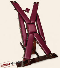 Ultimate One Piece BDSM Dungeon Furniture with Inversion Table & Armrests - Black Friday & Cyber Monday Sale