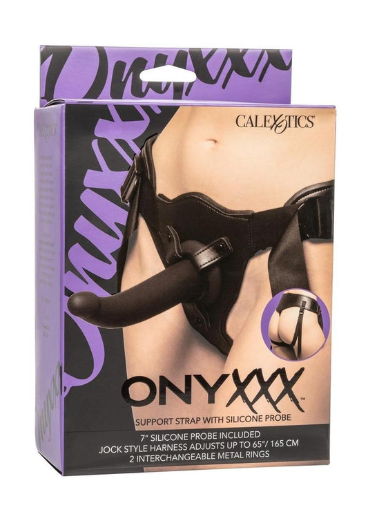 Onyxxx Support Strap with Silicone Probe - Black