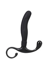 Optimale Smooth Silicone Prostate Massager - Black