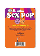 Oral Sex Pop Dice Game