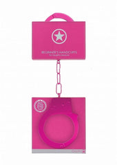 Ouch! Beginners Handcuffs - Metal/Pink