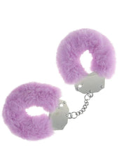 Ouch! Heavy-Duty Fluffy Handcuffs - Lavender/Purple