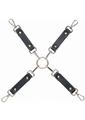 Ouch! Milan Collection Hogtie Connectors - Black/Red