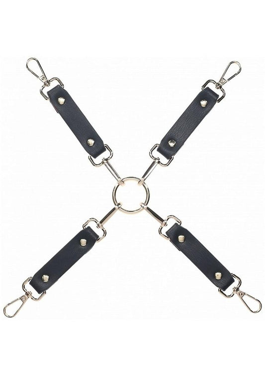 Ouch! Milan Collection Hogtie Connectors - Black/Red