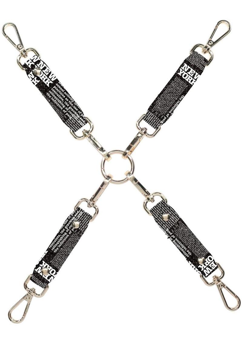 Ouch! Ny Collection Hogtie Connectors - Black