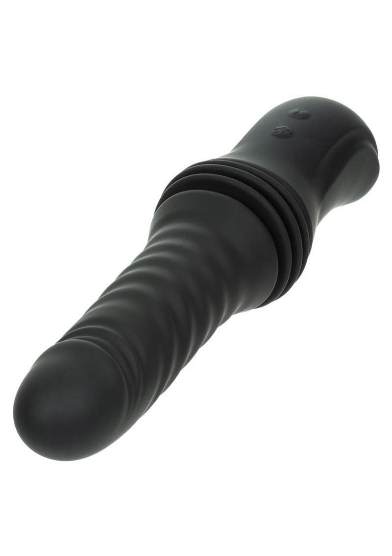 luxury female vibrator with thrusting motion
