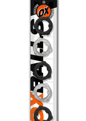 stretchy silicone cock rings for stamina training and enhanced male pleasure - Black/Vapor