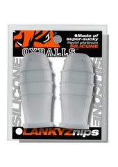 Oxballs Lankyz Silicone Nipsuckers - Clear