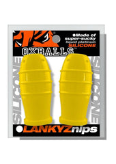 Oxballs Lankyz Silicone Nipsuckers - Yellow