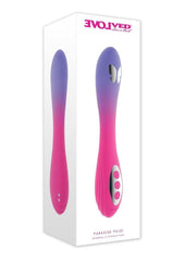 tropical pink and purple vibe