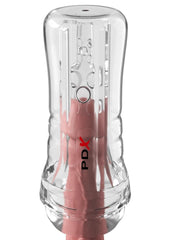 Pdx Elite Viewtube See-Thru EZ-Grip Stroker - General Orifice