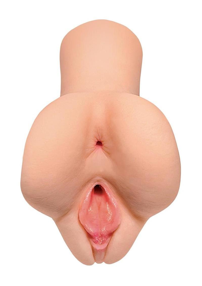 self lubricating pussy and ass stroker