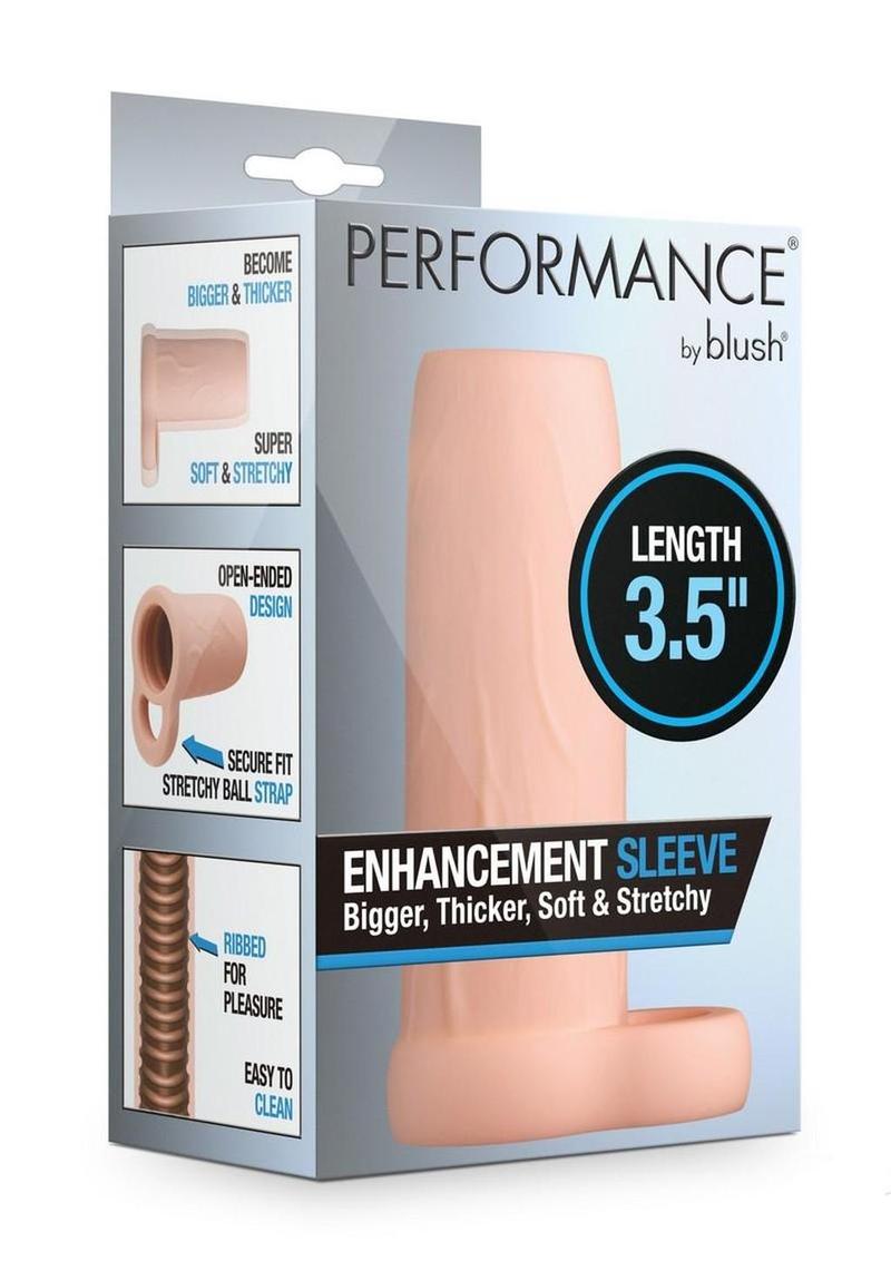 Performance Enhancement Penis Sleeve - Vanilla - 3.5in