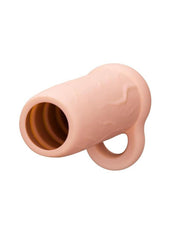 Girth extender sleeve ribbed interior