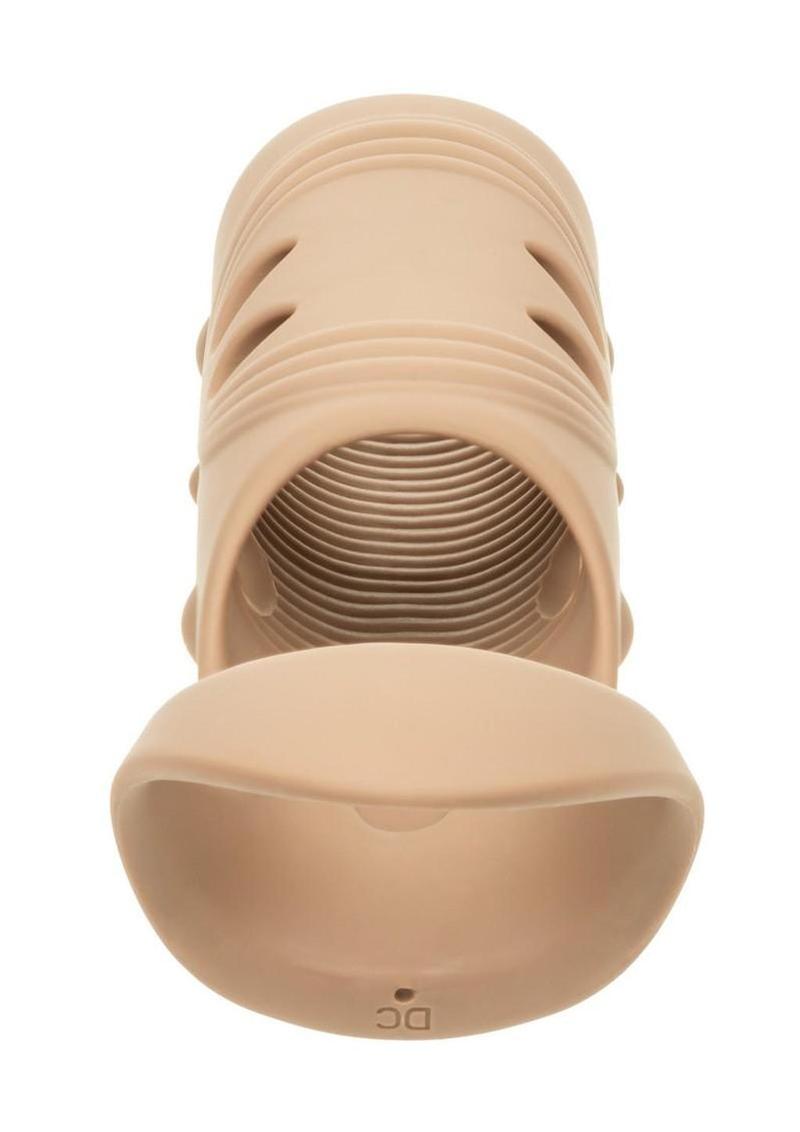 Rechargeable sleeve charging port close up
