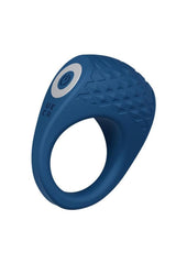 Performance Plus Dual Flex Pro Rechargeable Silicone Cock Ring - Blue