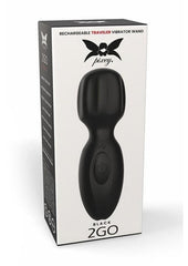 Pixey 2go Rechargeable Silicone Mini Wand - Black