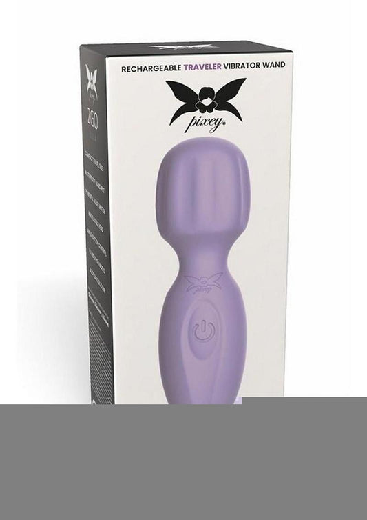 Pixey 2go Rechargeable Silicone Mini Wand - Lilla - Purple